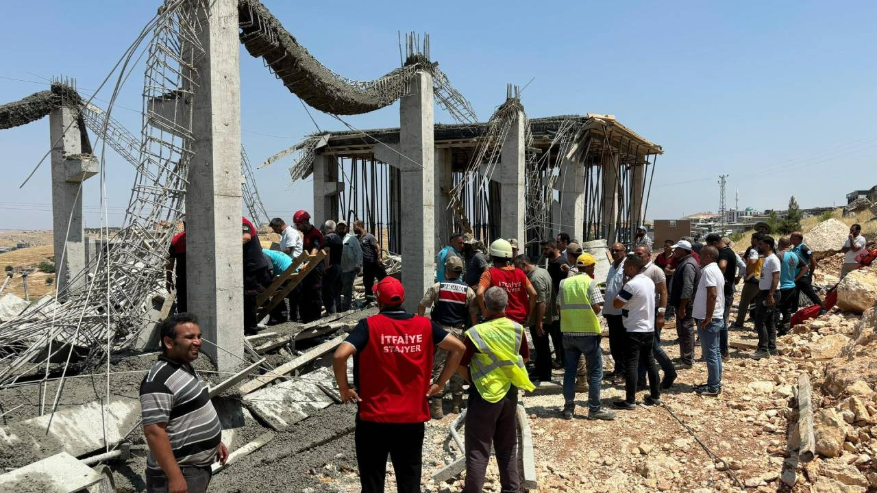 Şanlıurfa’da İnşaatta Göçük! İşçiler Yaralandı