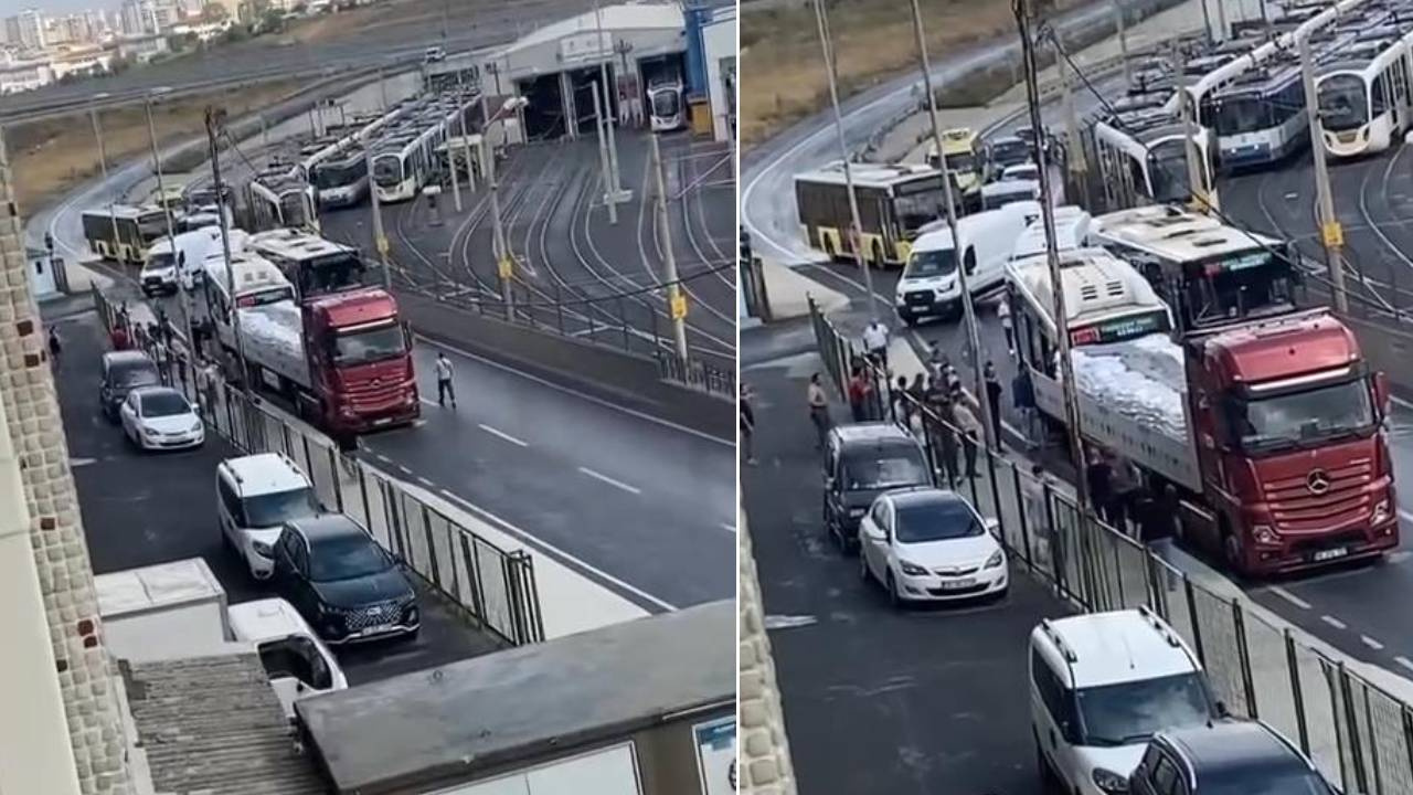 Sultangazi’de Otobüs İle TIR Çarpıştı: Yaralılar Var