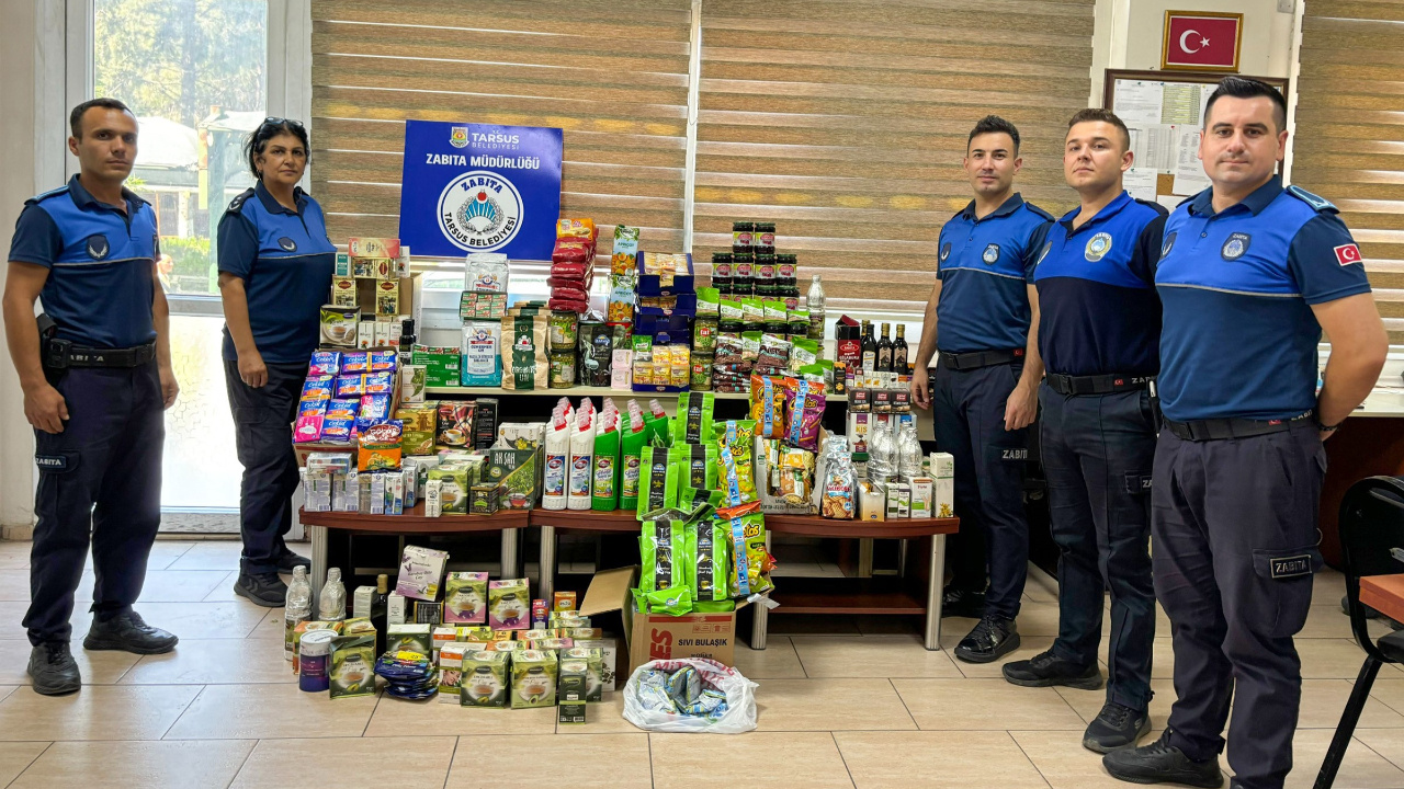 Tarsus’ta 12 Bin Adet Son Kullanma Tarihi Geçmiş Ürün İmha Edildi