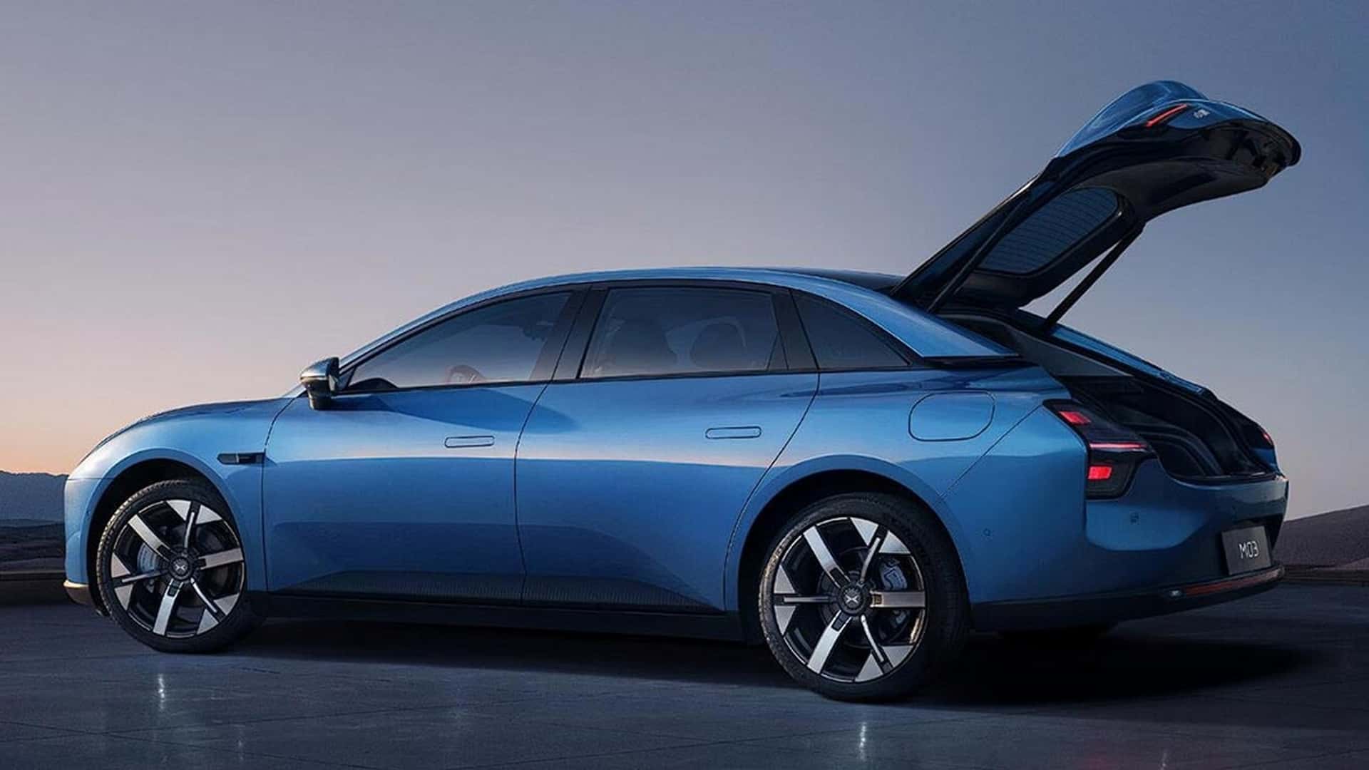 Xpeng's New EV Sedan Is Actually A Hatchback With A Record-Setting Drag Coefficient