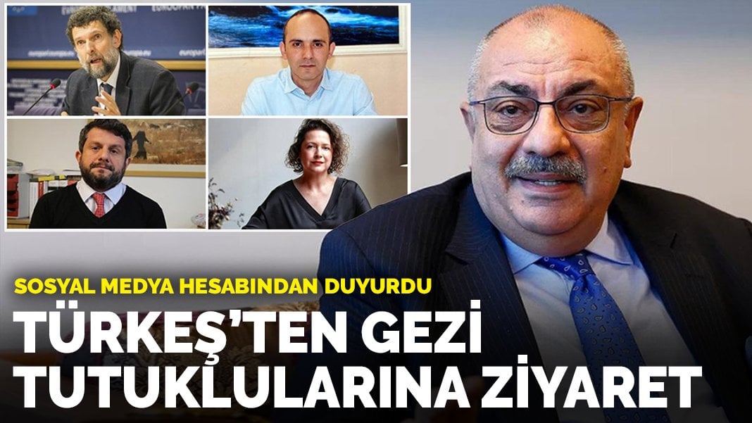 Tuğrul Türkeş’ten gezi tutuklularına ziyaret