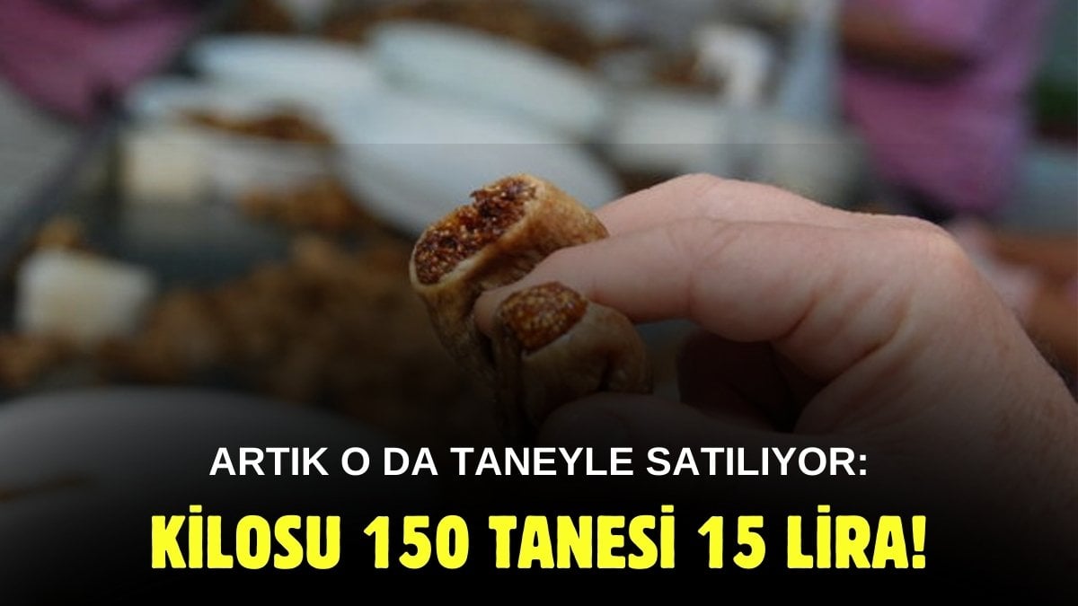 Kilosu 150, tanesi 15 lira! Canı çeken tane tane alıyor: Hem satan hem alan isyan etti