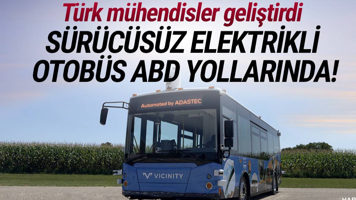 Türk mühendisler yaptı, ABD’de yollara çıktı! Dünyadan istek yağıyor: Türk elektrikli otobüse beğeni yağdı