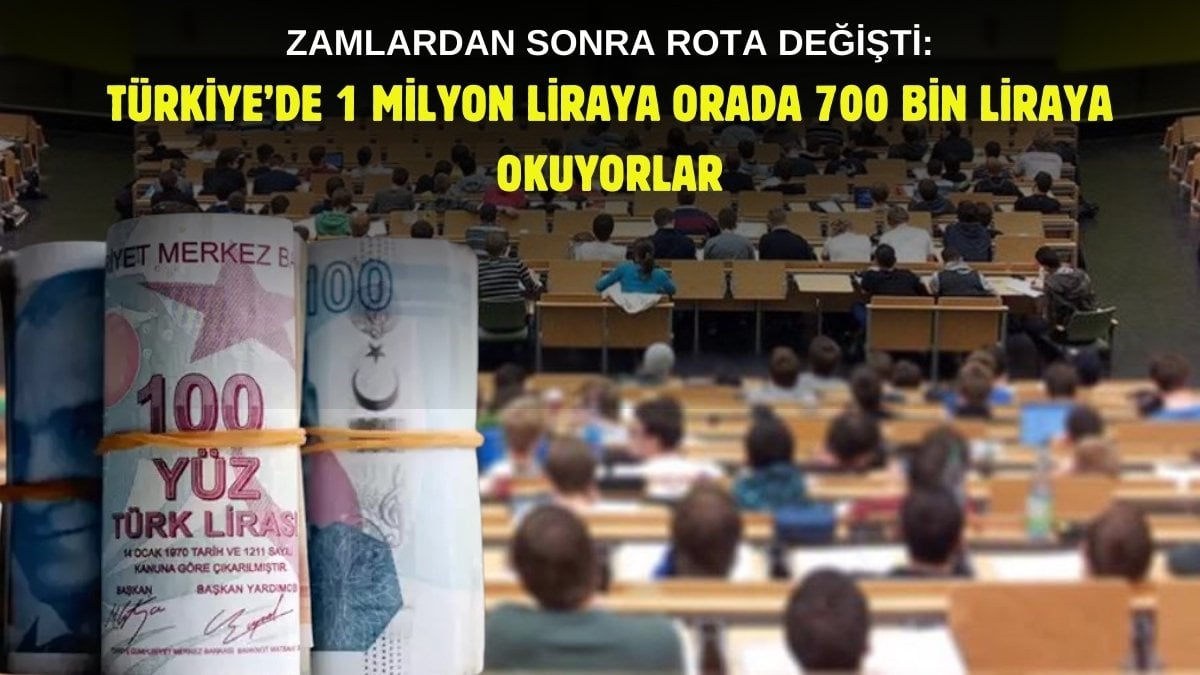 Özel okula zam gelince rota değişti! Türkiye’de okumak 1 milyonu geçiyor, orada ise 700 Bin…