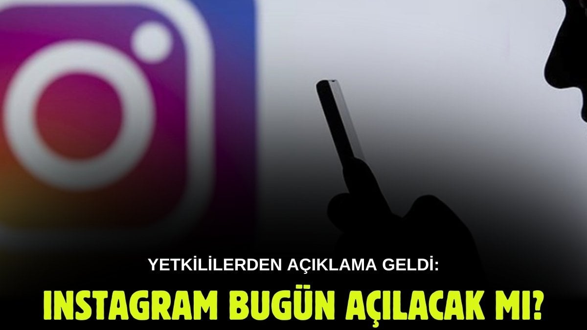 Instagram bugün açılıyor mu? Milyonlar bekliyordu, Bakanlık müjdeyi duyurdu…