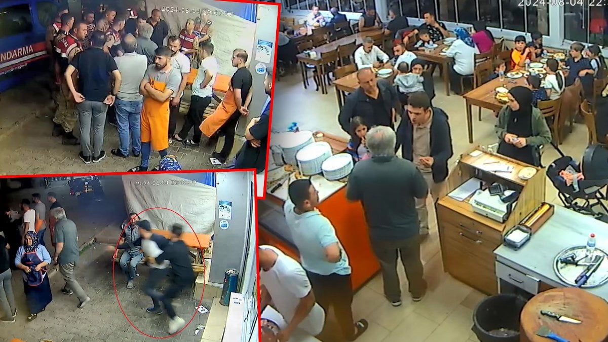 Savcı ve restoran çalışanlarının ‘yer’ tartışması kamerada: Bir kişi tutuklandı