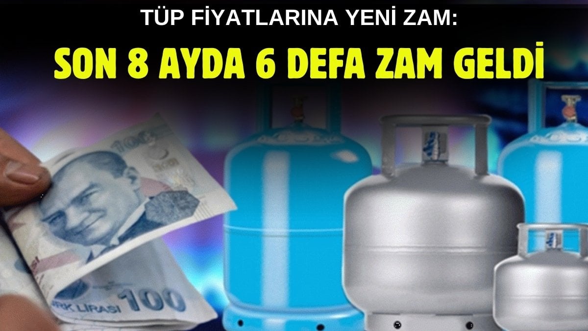 8 ayda 6 kez zam geldi! Yeni tüp fiyatları ocak söndürecek: 12 kilo ev tüpü altınla yarışıyor