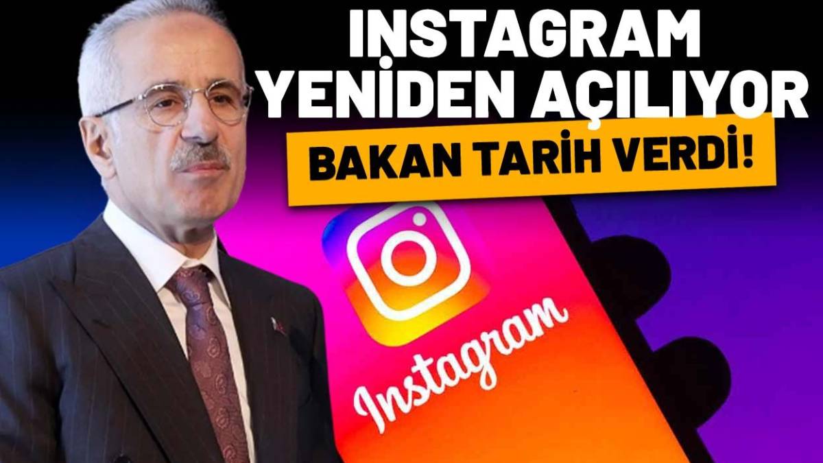 Instagram’ın açılacağı tarih belli oldu mu? Binlerce kişi bekliyordu, Bakan Uraloğlu son durumu açıkladı