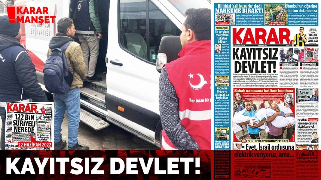 Kayıtsız devlet!