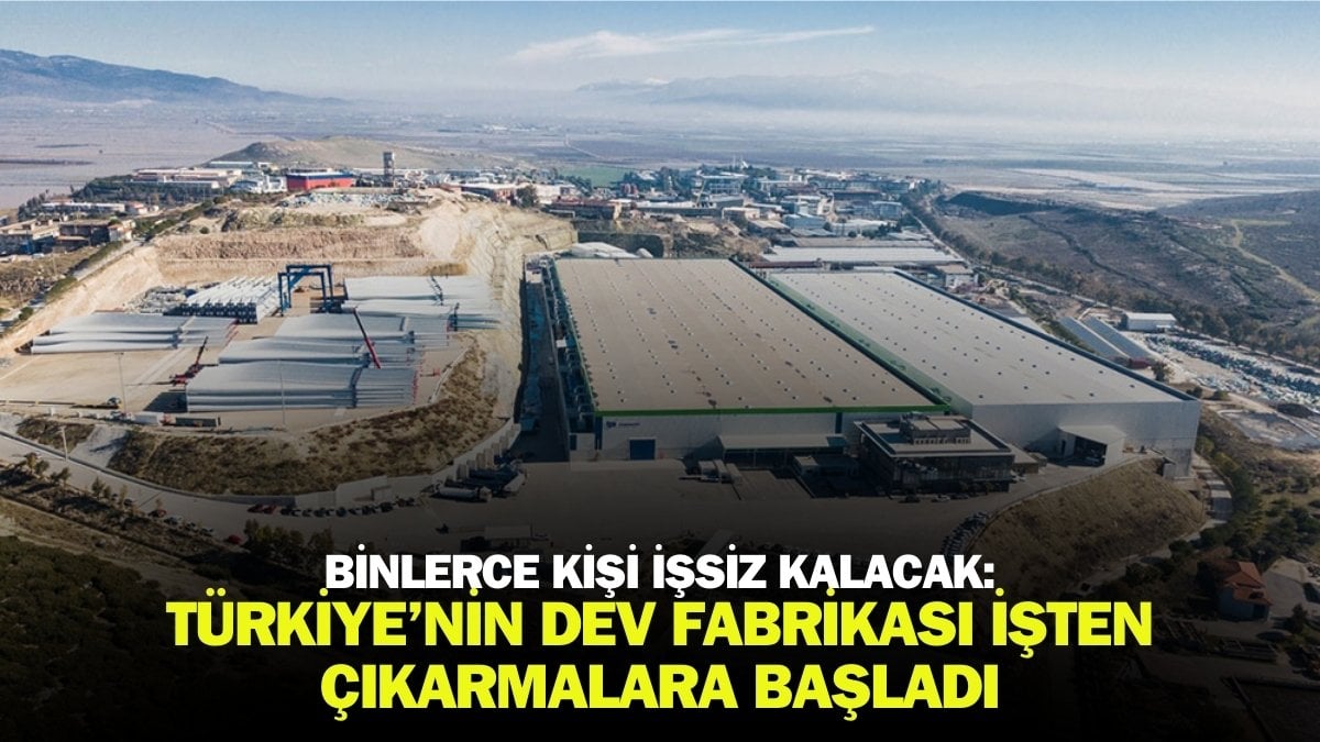 Türkiye’nin en büyük fabrikası binlerce işçiyi çıkarmak için hazırlanıyor! Çalışanlara kara haber verildi