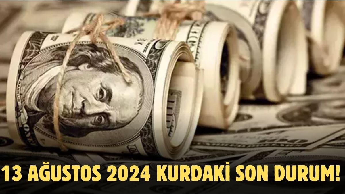 13 Ağustos Dolar-Euro fiyatları: Dolar bugün ne kadar oldu? İşte kurlarda son durum…