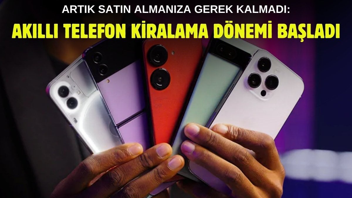 Türkiye’de telefon kiralama dönemi başladı! Ünlü elektronik mağazası duyurdu: İPhone, Samsung…