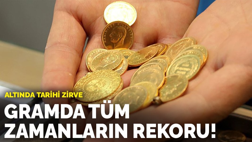 Gramda tüm zamanların rekoru! Altında tarihi zirve