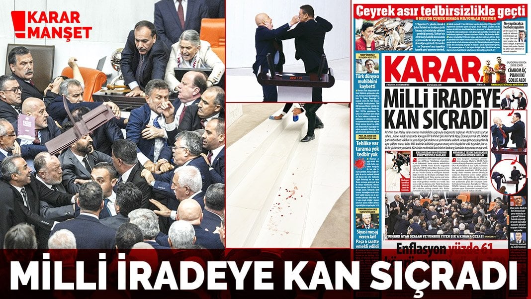 Milli iradeye kan sıçradı