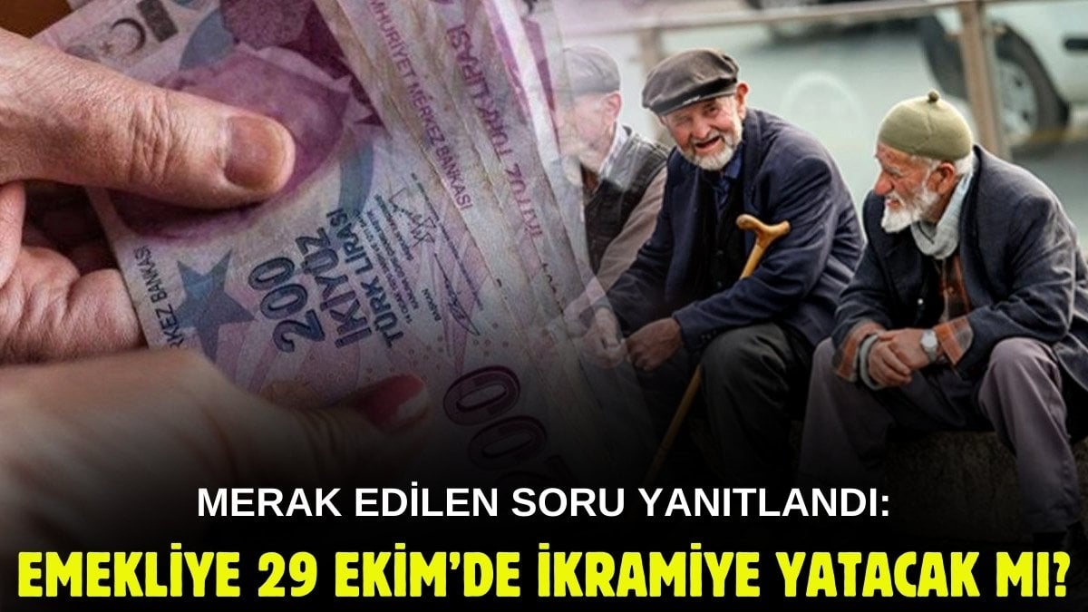 Geçen sene 5 bin TL ikramiye yatmıştı! Emekliler merak ediyor, 29 Ekim’de ikramiye verilecek mi?