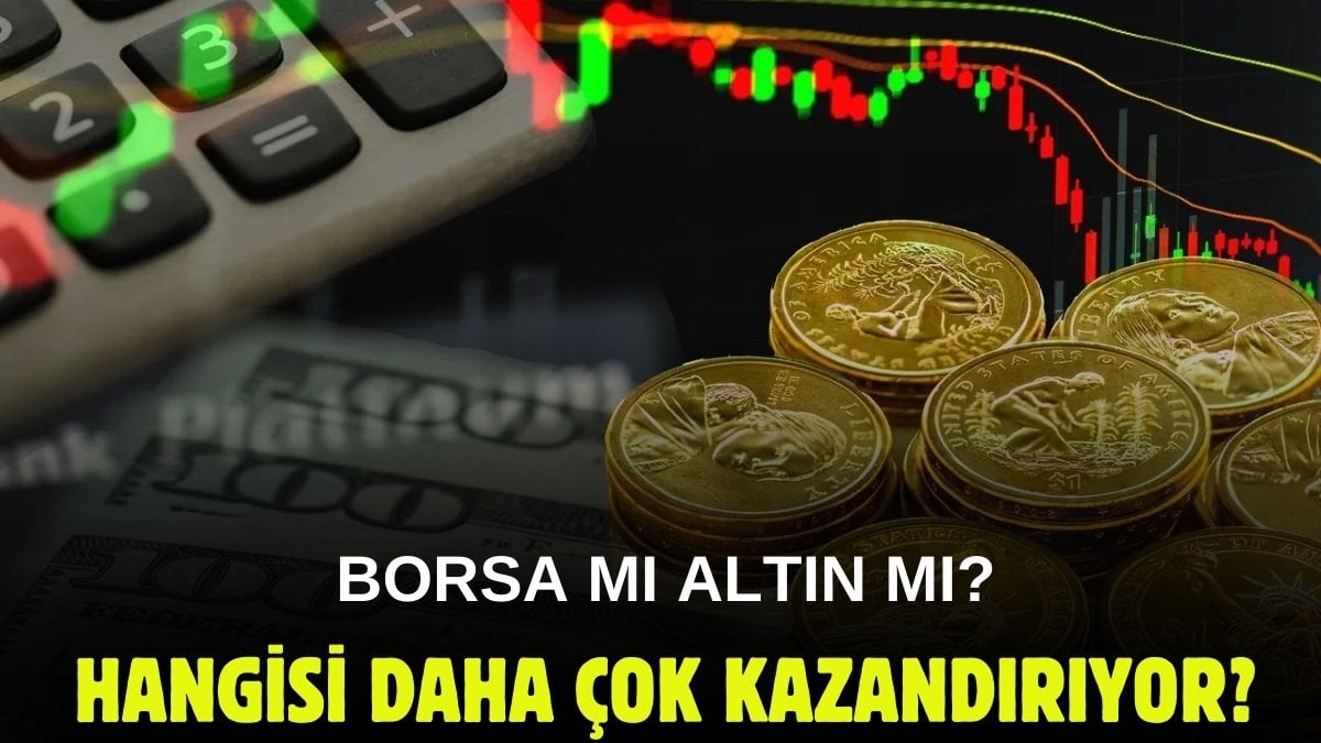 Türkiye’nin en çok kazandıran yatırımı altın mı borsa mı belli oldu! Uzun vadede en çok o kazandırıyor