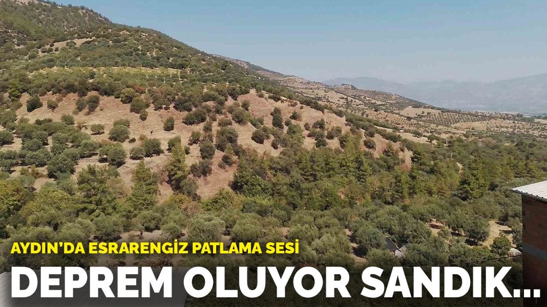 Aydın’da esrarengiz patlama sesi: Deprem oldu sandık