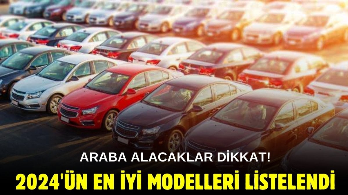 Bu otomobilleri alanın kafası da cebi de rahat ediyor! 2024’ün en iyi otomobilleri…Bu listeye bakmadan almayın