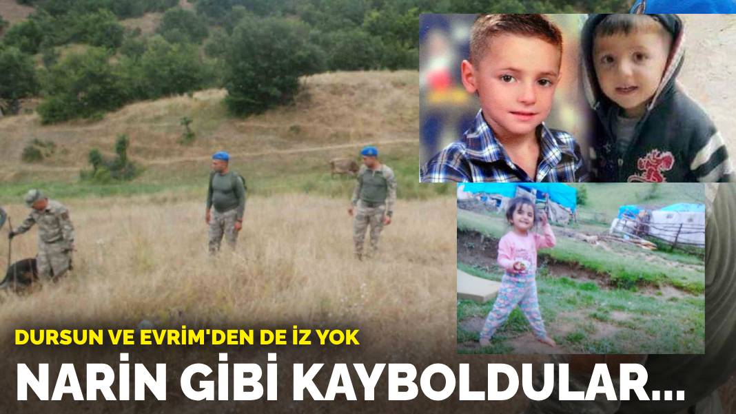 Narin gibi kayboldular…