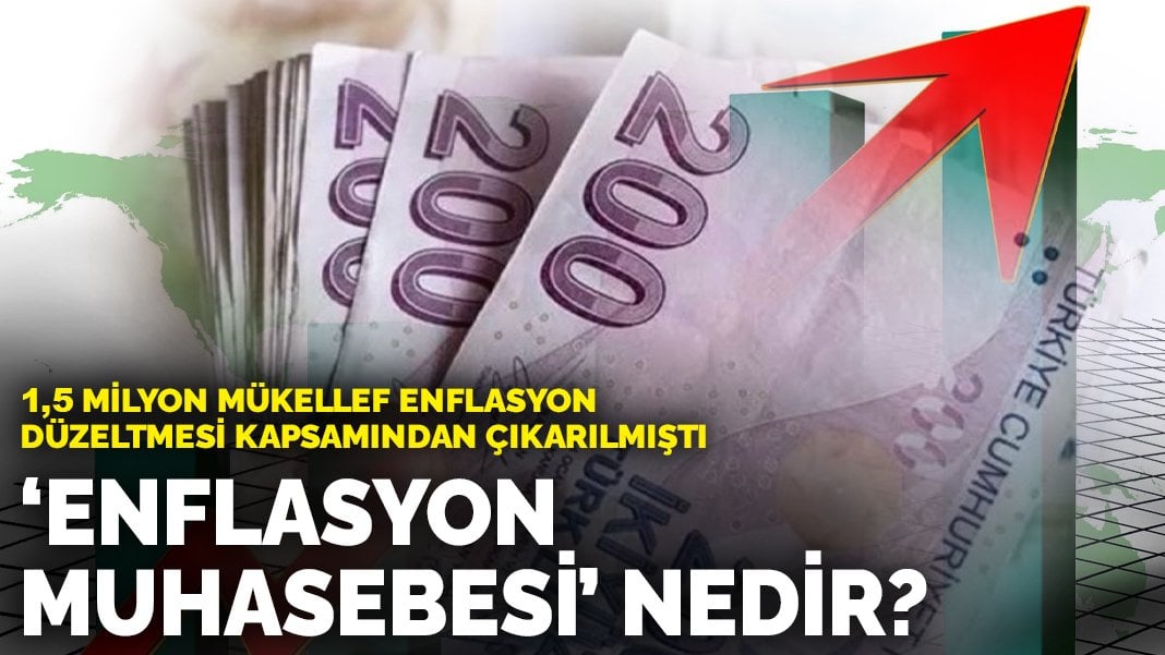 1,5 milyon mükellef enflasyon düzeltmesi kapsamından çıkarılmıştı: ‘Enflasyon muhasebesi’ nedir?