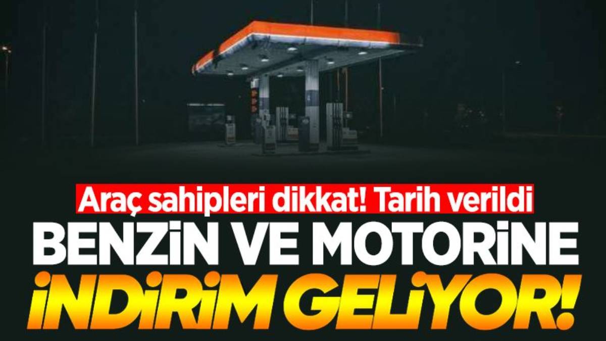 Depoları doldurmak için acele etmeyin, indirim geliyor! Benzin ve motorinin düşeceği tarih belli oldu