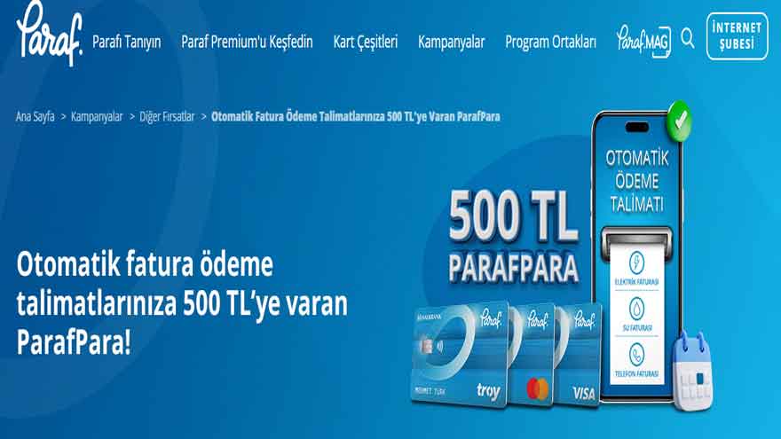 Halkbank’tan Büyük Fırsat: Fatura Ödemelerinde 500 TL’ye Kadar Para İadesi!