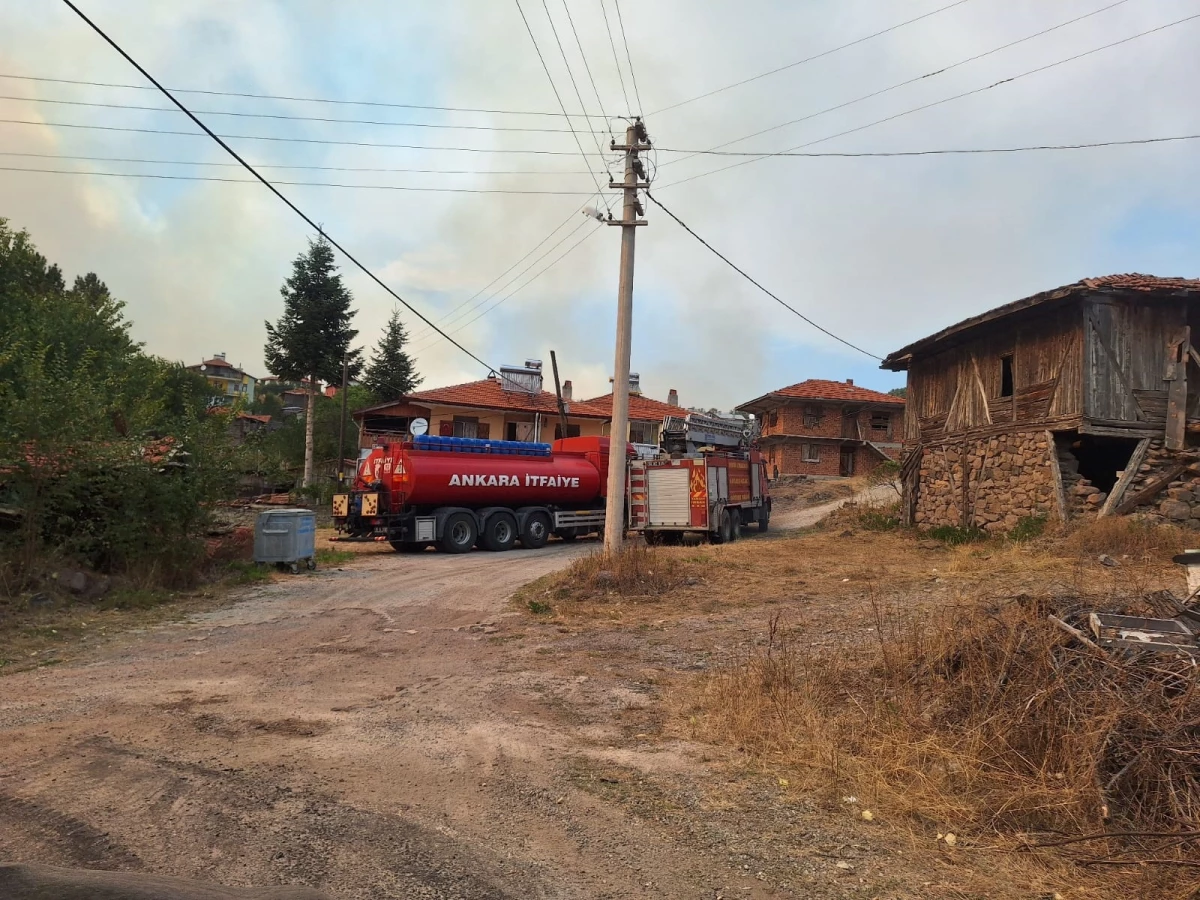 Yangın Bolu’ya Sıçradı, 1 Köy Boşaltıldı