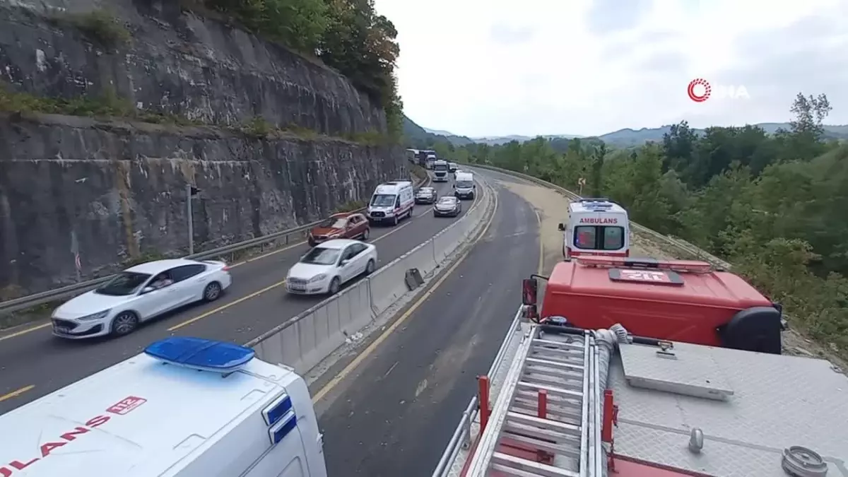 Bolu Dağı Geçişi’nde feci kaza: 2 ölü, 2 yaralı