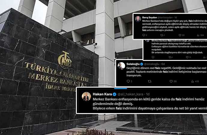 Merkez Bankası’nın faiz kararına tepki yağdı! “İndirim gündemimde değil demiş” – Ankaragündem