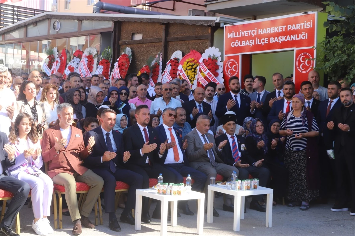 MHP Ankara Gölbaşı İlçe Teşkilatında Görev Değişimi