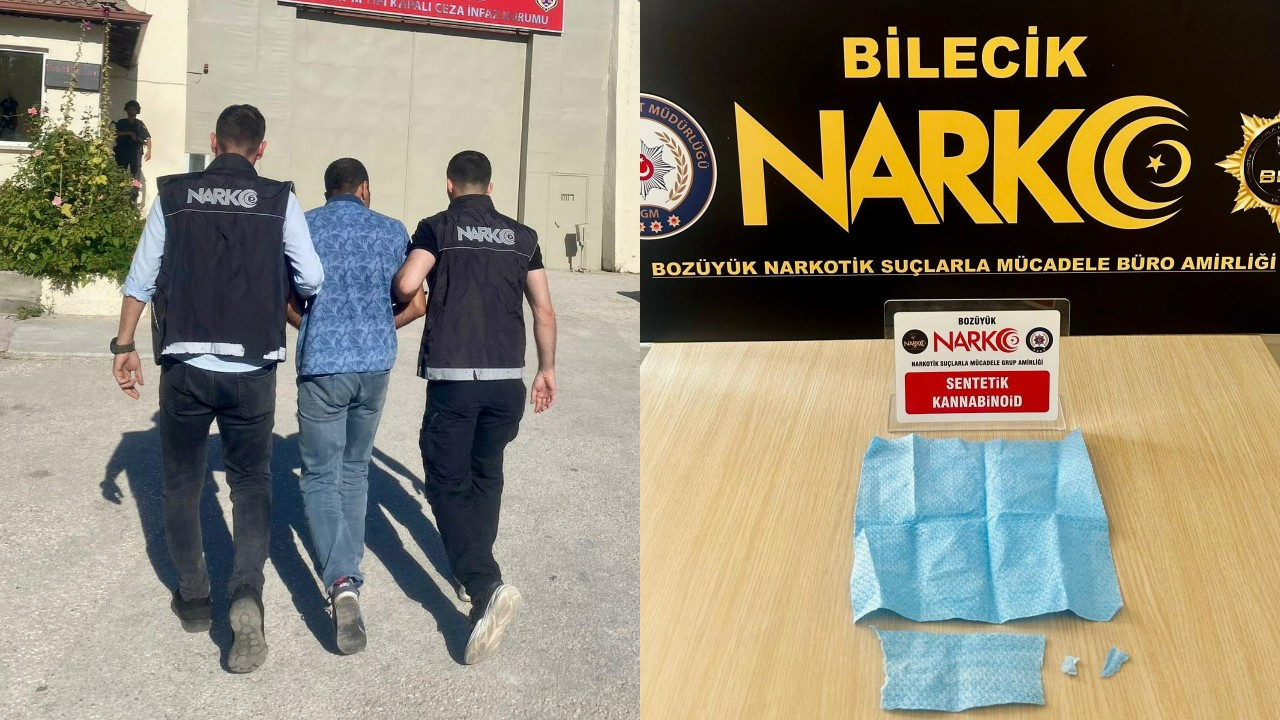 Şehirlerarası Otobüste Zehir Tacirine Suçüstü: Uyuşturucu Emdirilmiş Peçetelerle Yakalandı!