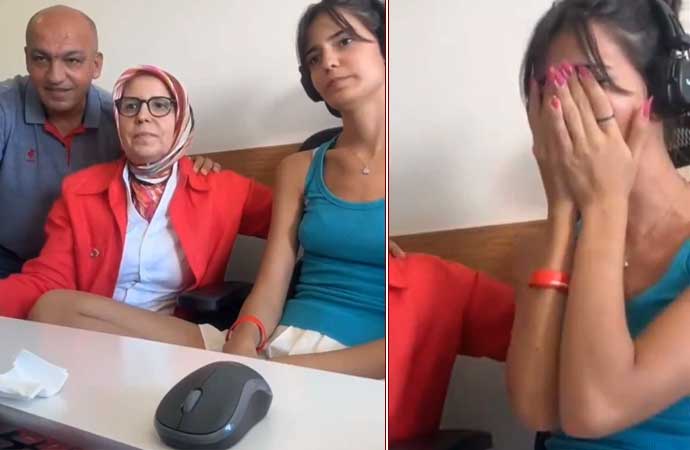 Ailesinin yazdırdığı bölümü kazanan genç kız gözyaşlarına boğuldu – Ankaragündem