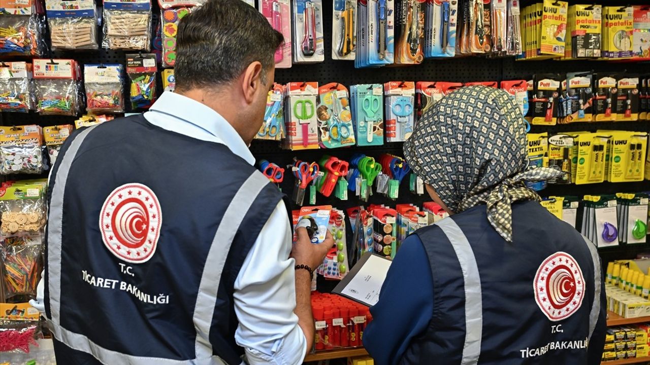 Ticaret Bakanlığı’ndan Okul Ürünlerine Denetim