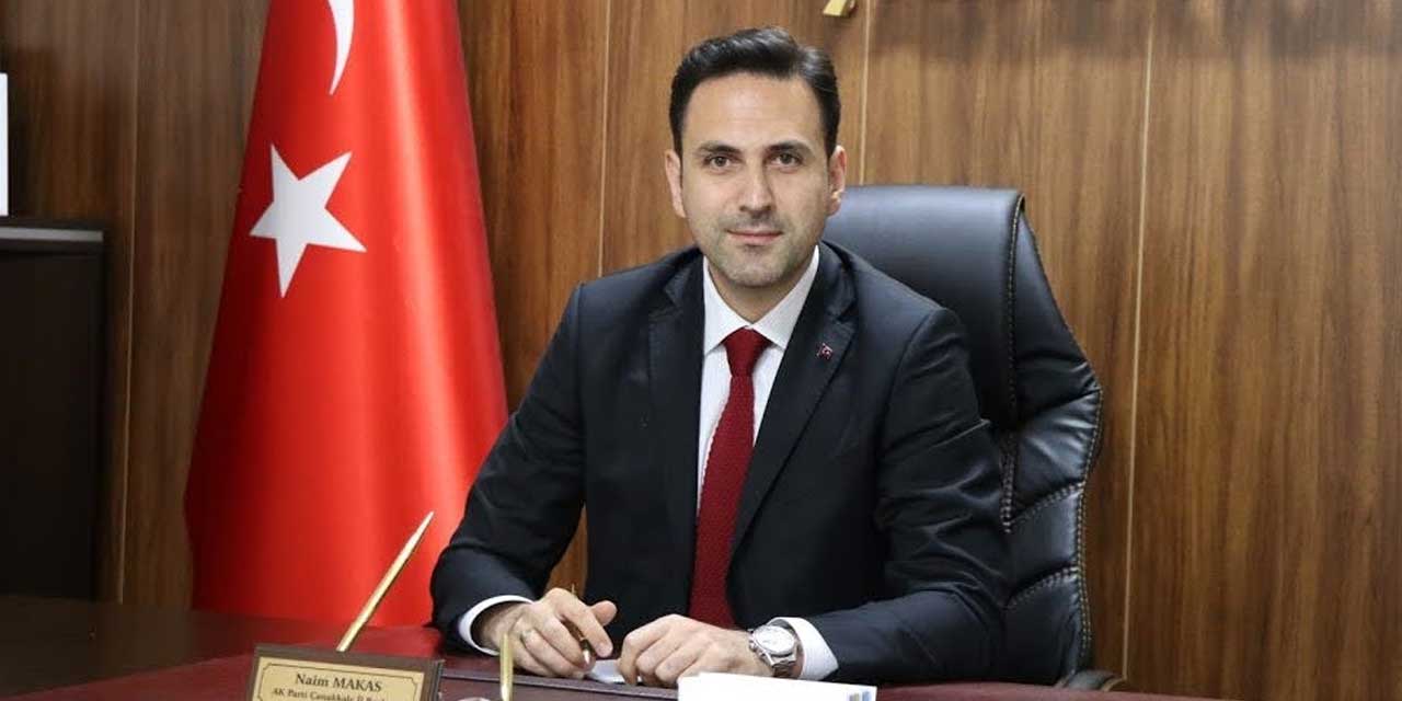 AK Parti’de istifa şoku: AK Parti Çanakkale İl Başkanı Naim Makas istifa etti