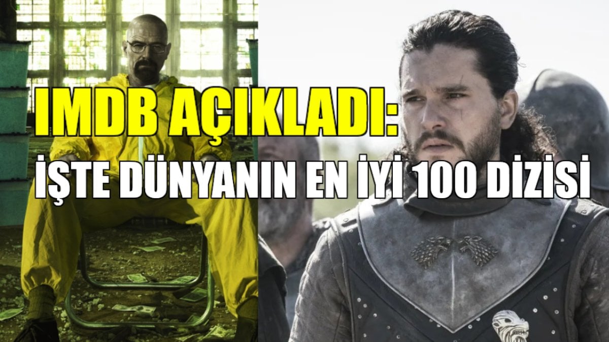 IMDb tarafından duyuruldu! İşte dünyanın en iyi 100 dizisi