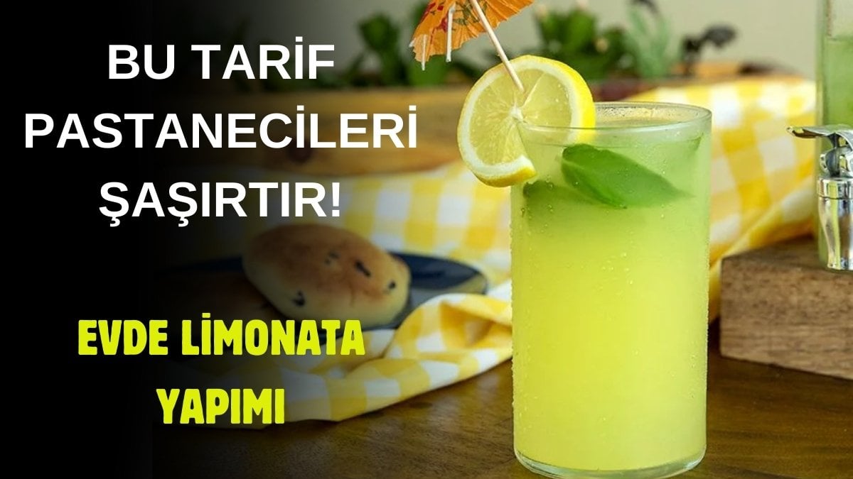 Ferahlatıcı lezzettin bilinmeyen püf noktaları! Bu limonata tarifi pastanelerde bile yok: İçen bir bardak daha isteyecek