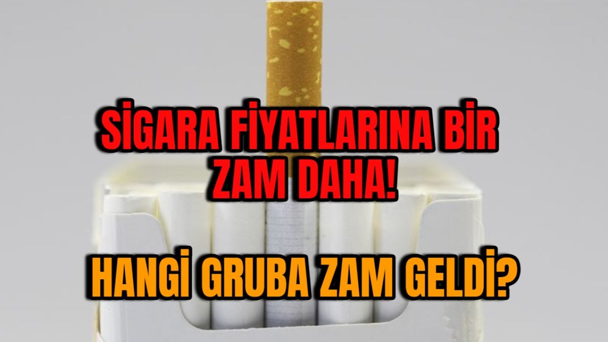 Sigaraya bir kez daha zam geldi! Yeni fiyatlar ocak söndürecek: Lark, Parliament, Marlboro, Murattı…