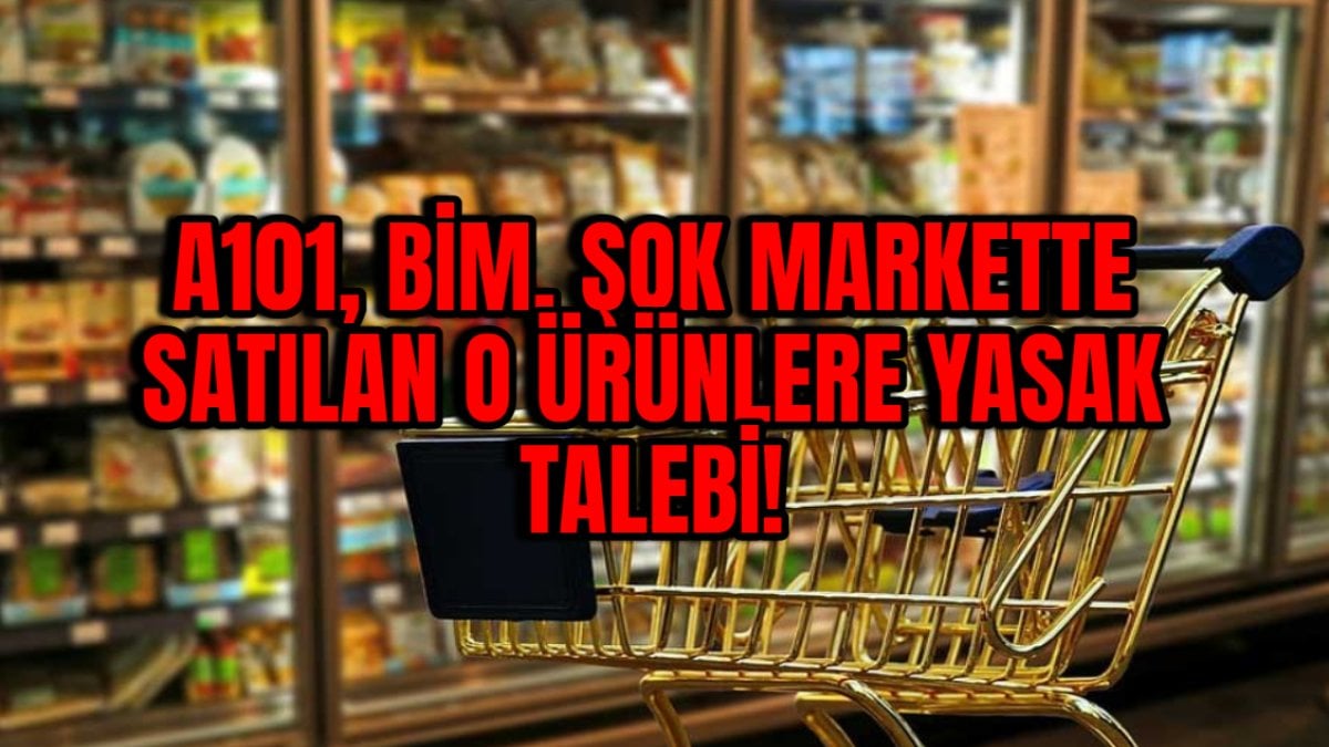 A101, BİM, Şok markette satılan o ürünlere yasak talebi! Okul dönemlerinde kapış kapış gidiyordu…