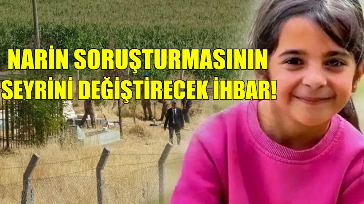 Son dakika… Narin soruşturmasının seyrini değiştirecek ihbar! Jandarma ihbarı alır almaz apar topar oraya koştu