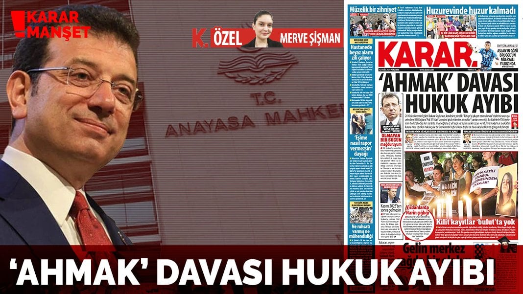 ‘Ahmak’ davası hukuk ayıbı