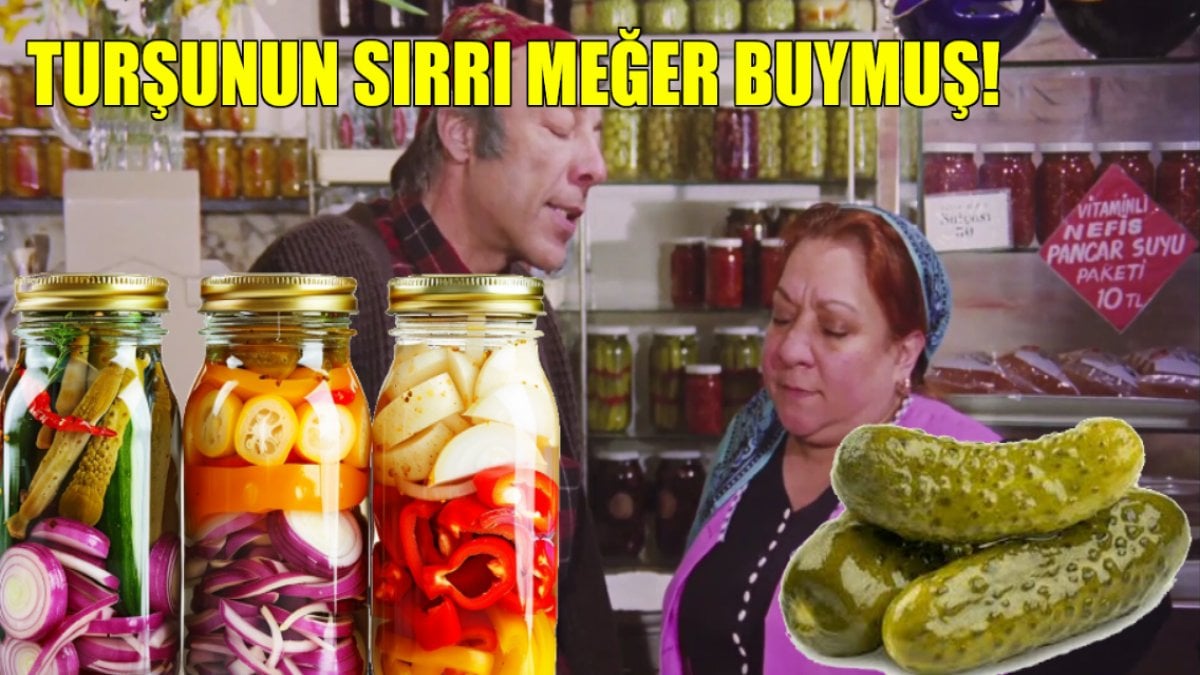 Yeşilçam filmlerinde konu olan turşunun sırrı buymuş! Turşu böyle yapılırsa asla erimiyor