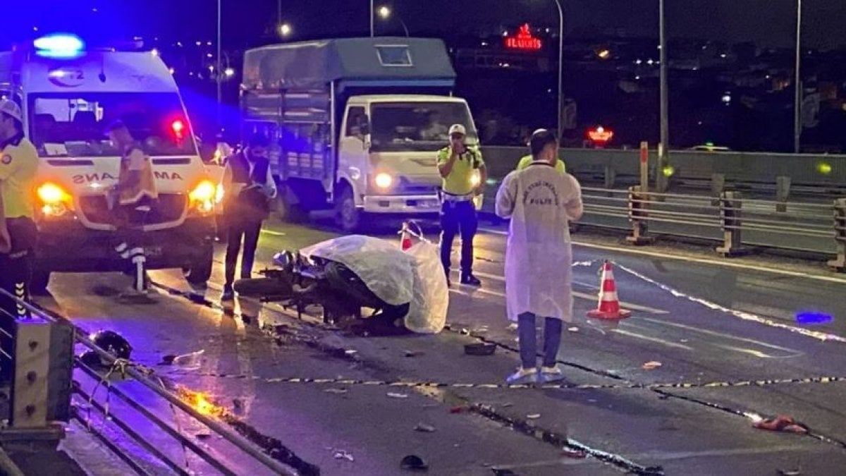 Haliç Köprüsü’nde feci kaza: 1 kişi hayatını kaybetti