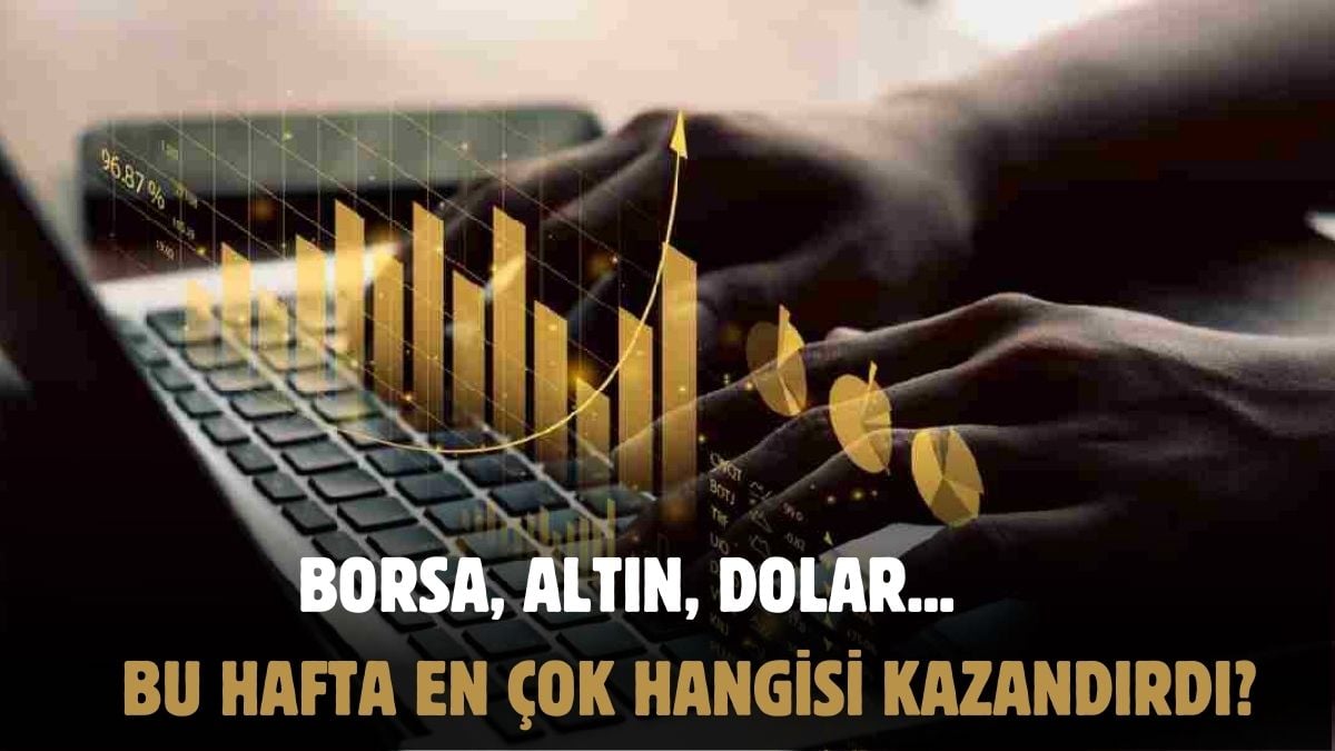 Bu haftanın en çok bu yatırımlar kazandırdı! Borsa, altın, Euro, Dolar… Yatırımını ona yapan paraya para demedi