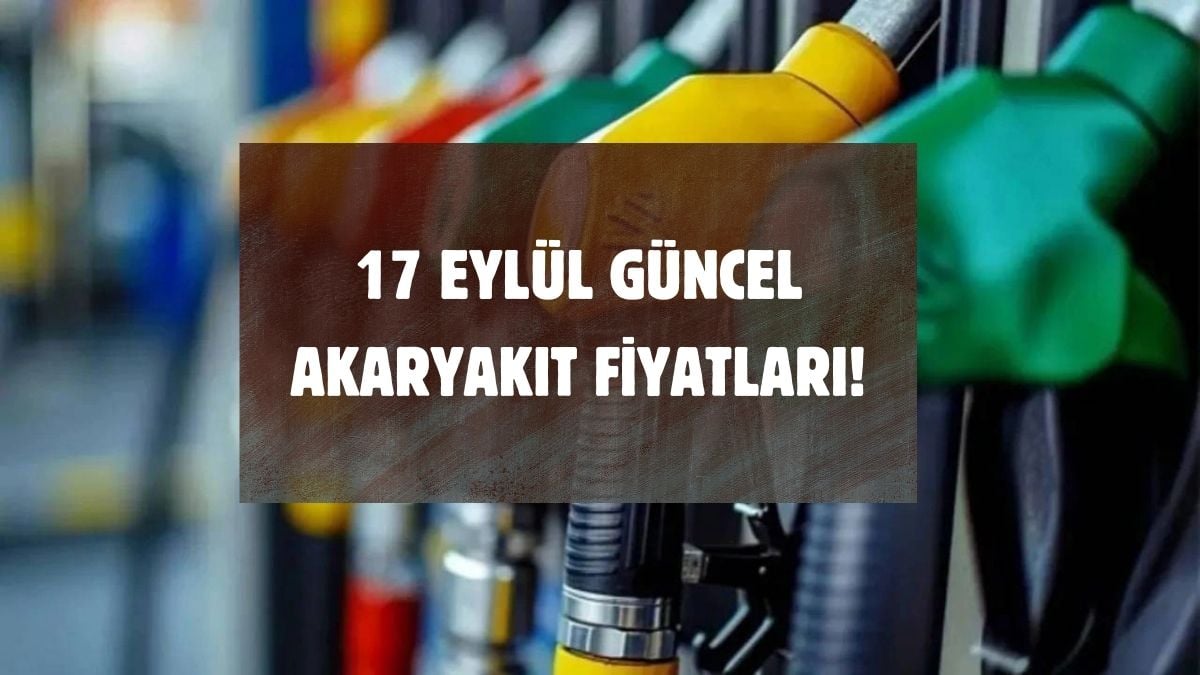 Akaryakıta bugün indirim veya zam var mı? 17 Eylül salı 2024 güncel benzin, motorin ve LPG fiyatları…