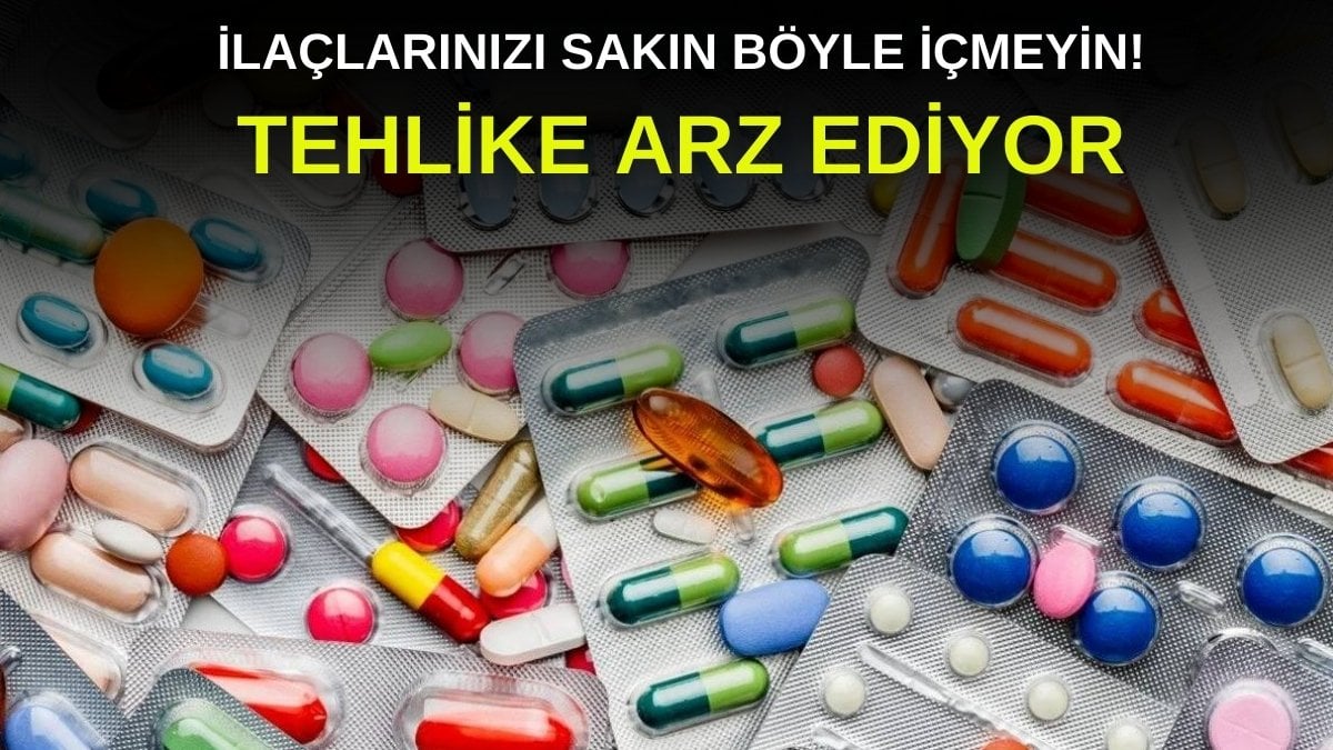 İlaçlarınızı sakın böyle içmeyin! Hem zehirliyor hem etkisini yitiriyor: İşte kırılmaması gereken haplar