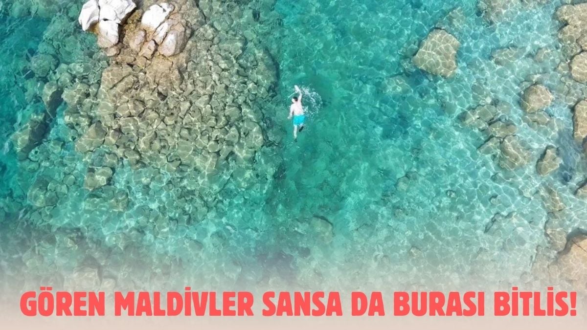 Maldivler’e gidemeyen Bitlis’e gitsin! Bu gölün güzelliği Maldivleri aratmıyor: Görenler film sahnesi sanıyor