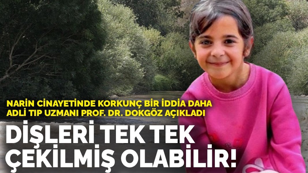 Narin cinayetinde korkunç bir iddia daha: Dişleri tek tek çekilmiş olabilir!