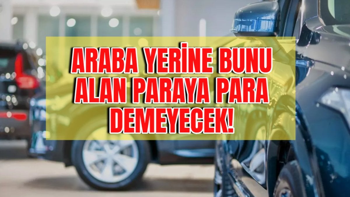 Araba yerine bunu alan paraya para demeyecek! Yatırımın uzmanı tavsiye verdi: En az 20-30 milyon olacak