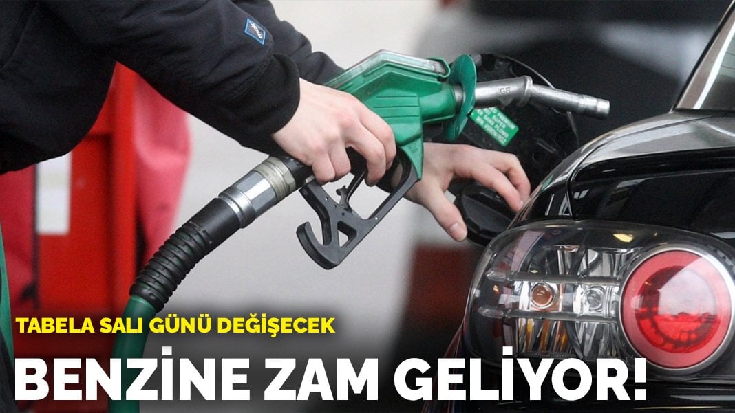 Benzine zam geliyor: Akaryakıtta tabela salı günü değişecek