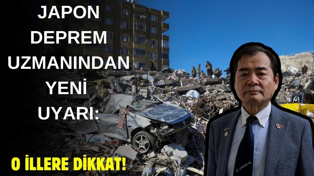 Herkes İstanbul’u beklerken deprem oradan vuracak! Japon uzmandan o illere çok şiddetli deprem uyarısı